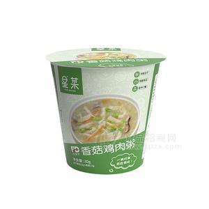 星菜 FD宇航冻干粥  菌香菇鸡肉粥 方便粥招商30g
