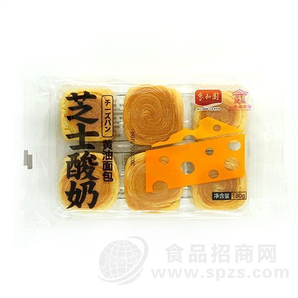 鲁和园 芝士酸奶 黄油面包 招商厂家直销180g