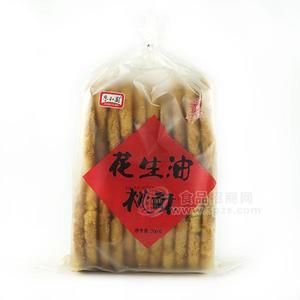 魯和園 花生油桃酥餅干烘焙糕點(diǎn) 廠家直銷(xiāo)招商700g