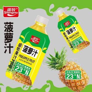 盛牧菠蘿汁果汁飲料 網(wǎng)紅飲料1L