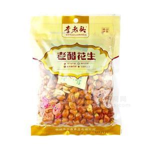 李老頭老醋花生 休閑方便食品招商 270g