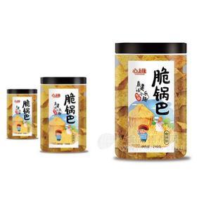 心上佳 燒烤味 脆鍋巴休閑膨化食品招商240g