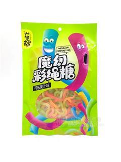 萌孩子魔幻彩绳糖可乐果汁味