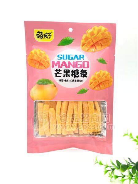 萌孩子芒果糖条休闲零食