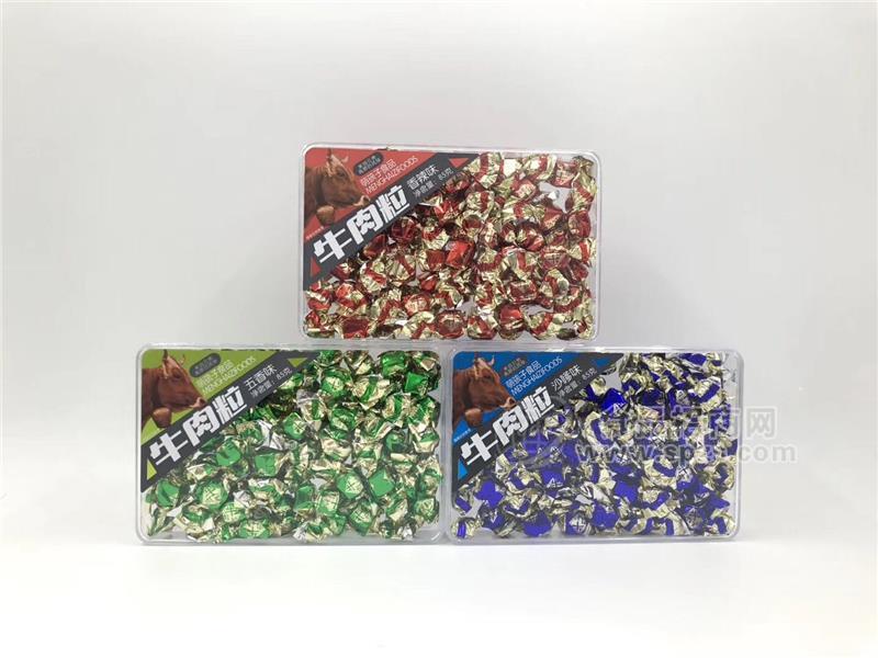 萌孩子牛肉粒休闲零食