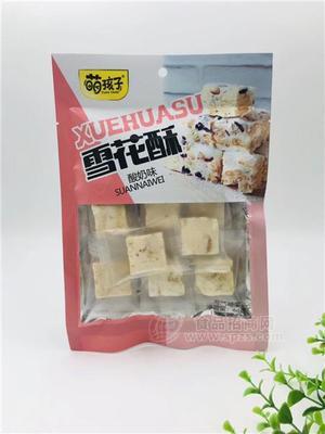 萌孩子酸奶味雪花酥糕點