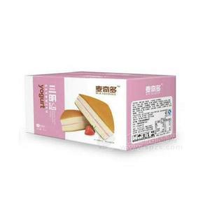 麦奇多 三明治蛋糕  草莓味 烘焙食品招商