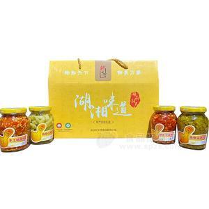 轩少爷湖湘味道 湖南特产剁辣椒 小米椒综合礼盒装招商厂家直销
