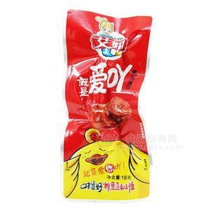 艾妍 麻辣酱脖 肉干肉脯 休闲食品18g 麻辣鸡脖