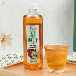 念尚你 苹果汁 益生菌发酵果汁饮料750ml