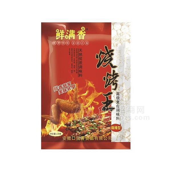 燒烤王麻辣60克 調(diào)味品