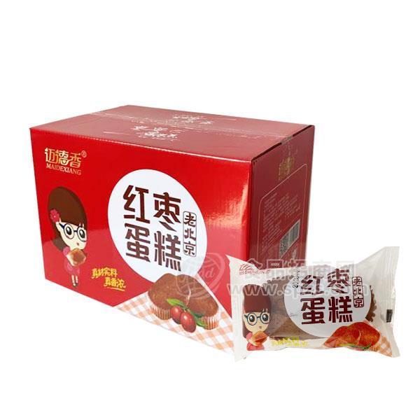 迈德香红枣蛋糕 烘焙类糕点