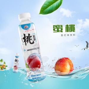 山爾 蜜桃蘇打味飲料招商 蘇打水招商500ml