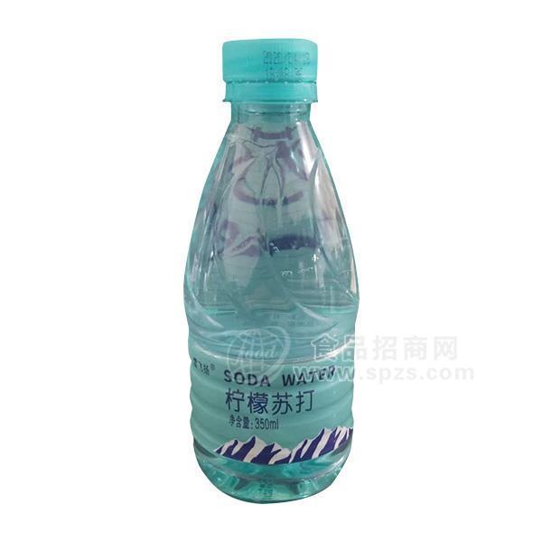 ·雪飞扬 柠檬苏打水 饮料 350ml 