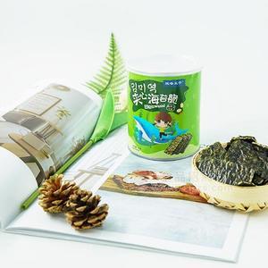 脆嘻王子南瓜子口味罐装夹心海苔 脆休闲食品招商40g