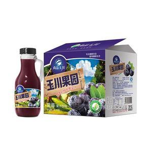 尚品玉川手柄蓝莓汁饮料整箱招商1.5Lx6瓶