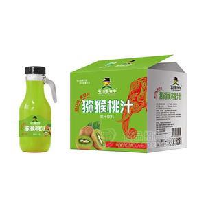 玉川果先生手柄獼猴桃果汁飲料整箱招商1.5Lx6瓶