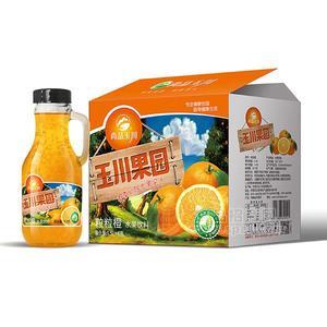 尚品玉川手柄粒粒橙水果飲料整箱招商1.5L×6瓶