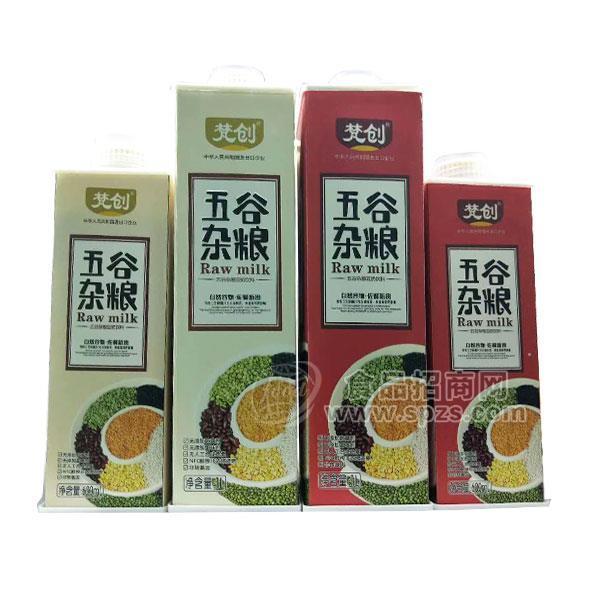 梵创 五谷杂粮豆奶饮料 植物蛋白饮料招商1L