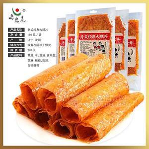 长永生 老式经典大辣片 辣条 休闲零食招商180g