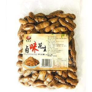 長(zhǎng)永生真空袋裝鹵味花生休閑食品招商400g