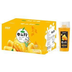 百樂洋 奇亞籽芒果汁飲料 果汁飲料 420mlx15瓶