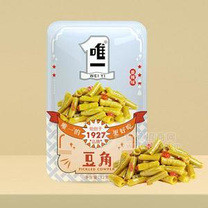 唯一 豆角香辣味休闲菜 零食小菜 零食菜加盟批发32gx12盒x20包