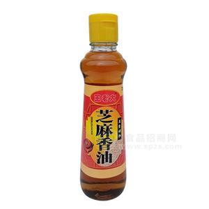 王老大 220ml芝麻香油 石磨調(diào)和 調(diào)味品招商