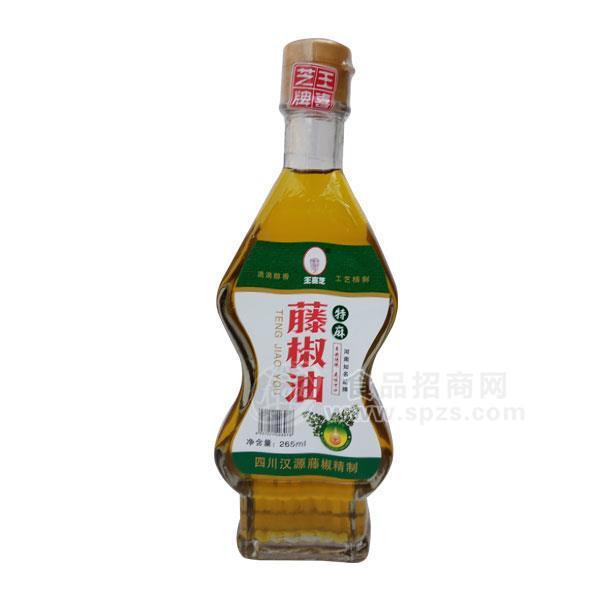 ·王喜芝 265ml特麻藤椒油 调味油 调味品招商 