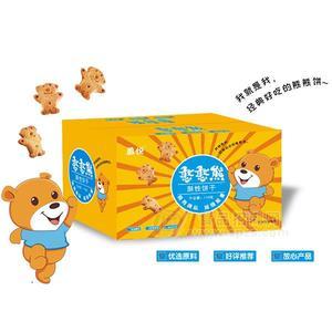 盈悦 憨憨熊酥性饼干 烘焙食品招商418g 漯河食品礼盒 河南礼盒饼干 新年礼品食品