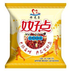 雅克喜 巴西烤肉味干脆面 休闲食品招商55g