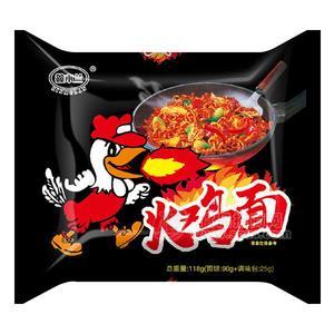 鑫木蘭 火雞面  方便面 方便食品招商118g