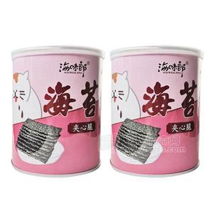 海味郎 罐装海苔夹心脆休闲食品招商40g