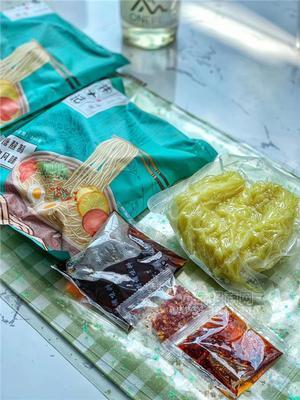 井十记延边风味无添加纯绵白糖速食冷面360g*50袋 /箱 冷面招商 方便面招商