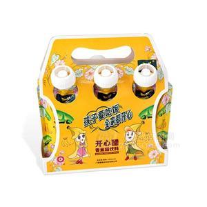 香蕉谷 开心醋 香蕉醋饮料 果味饮料招商 风味饮品100mlx6