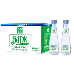 九九衛(wèi)泰 青檸味無汽無糖蘇打水飲料 390mlx24瓶