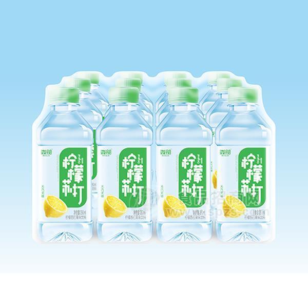 ·淼邻 柠檬苏打果味饮料 苏打水饮料隆重招商350mlx12瓶 