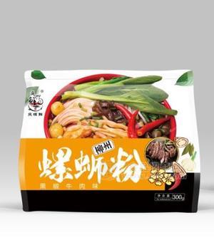 爽螺鮮螺螄粉   300g黑椒牛肉味  商場渠道  1x12