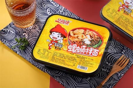 華尚康螺螄拌面 方便面食118克 速食產(chǎn)品