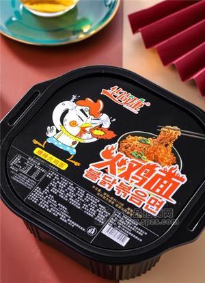 华尚康火鸡面 110g 面饼+配料 爆辣 碗装火鸡面  方便面