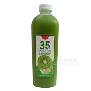 豫浪鑫猕猴桃汁饮料果汁饮料隆重招商益生菌发酵1.25L