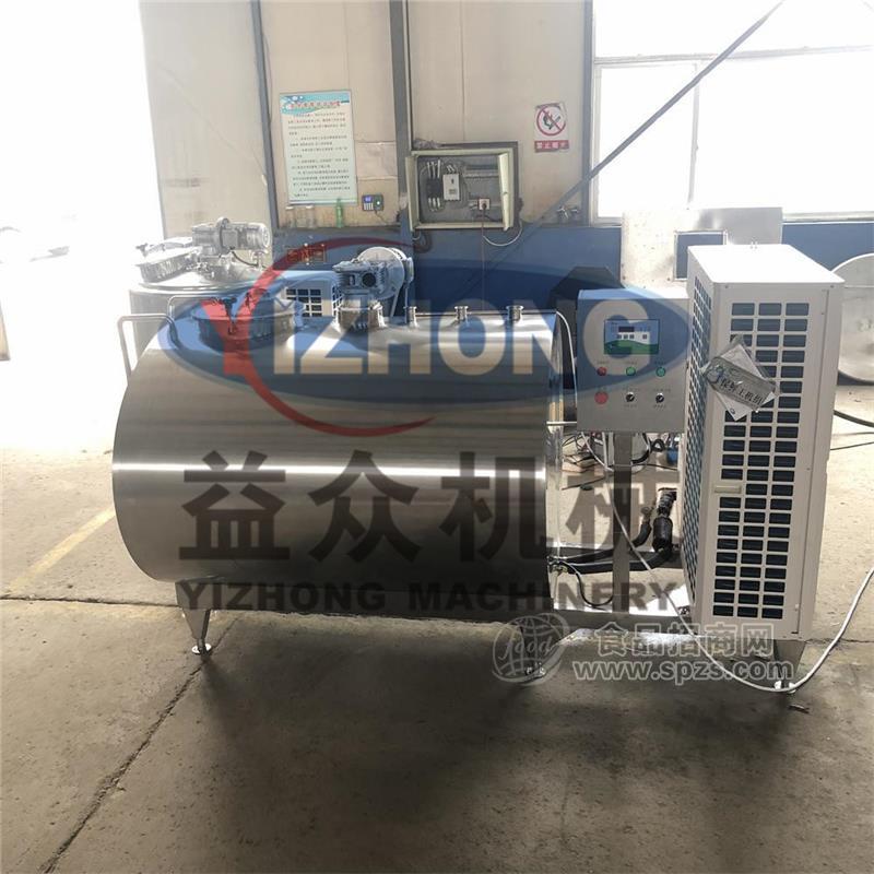 大型号卧式保鲜罐 驼奶冷藏运输设备