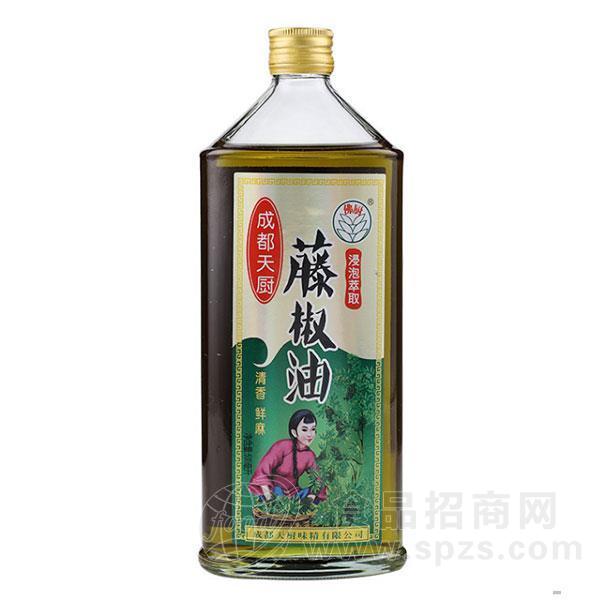 佛厨 玻璃瓶装 清香鲜麻藤椒油 调味品招商 厂家直销