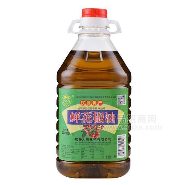 漢源特產(chǎn) 佛廚桶裝 鮮花椒油 調(diào)味品招商廠家直銷2.5L