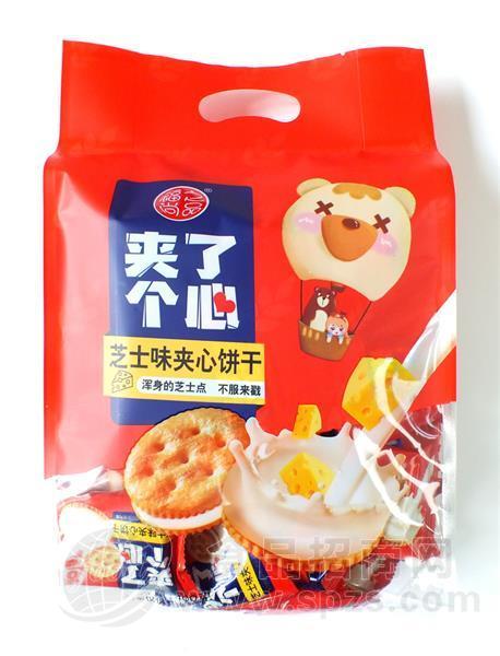 福之尚品系列：400克苏打夹心饼干