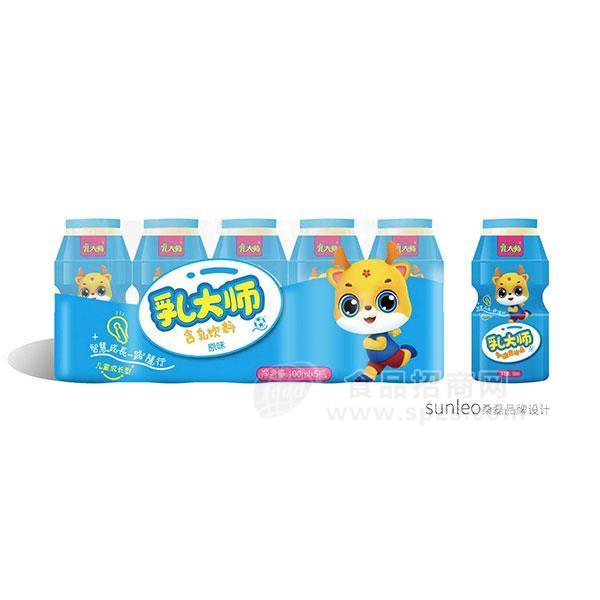 乳大师 含乳饮料隆重招商 原味100mlx5瓶