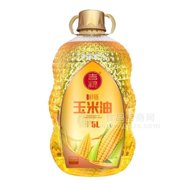 吉糧 玉米油 食用油 5L