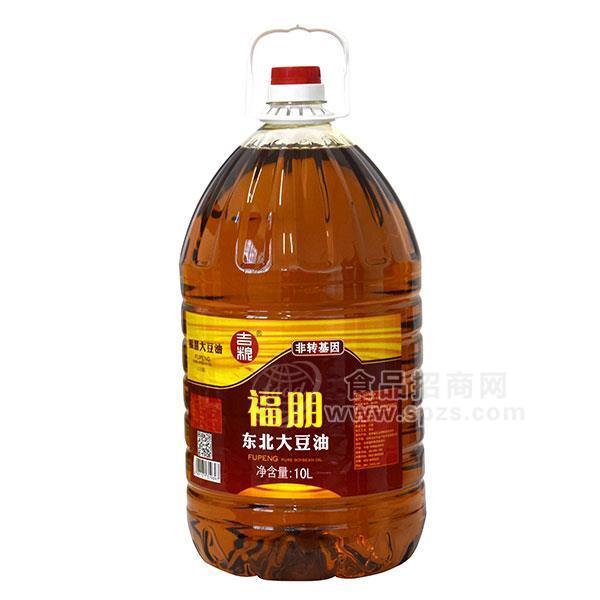 吉糧 非轉(zhuǎn)基因 福朋東北大豆油 食用油 10L