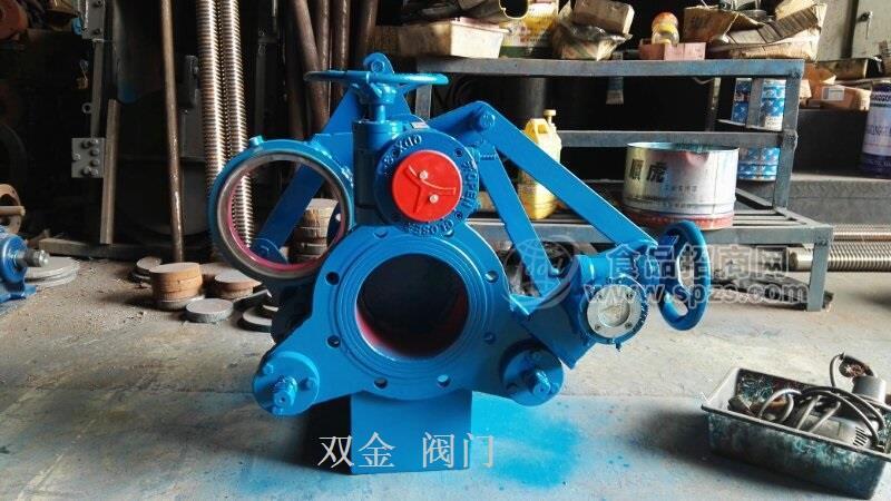 F573X涡轮式手动盲板阀厂家
