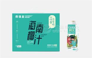 椰語(yǔ)堂海南椰子汁 植物蛋白飲料 600ml*6瓶/箱